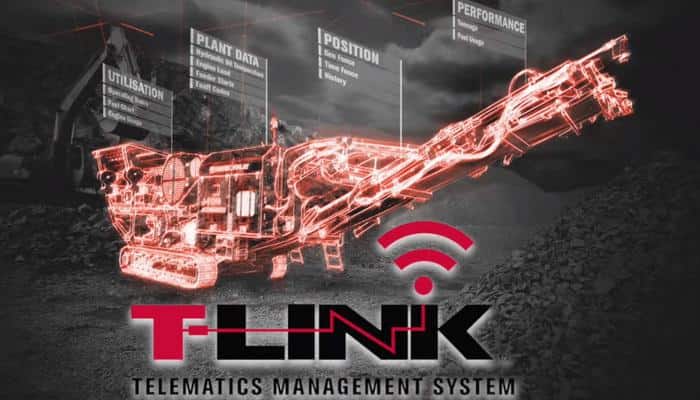 Terex Finlay увеличила срок действия подписки на доступ к системе управления парком техники T-Link до семи лет