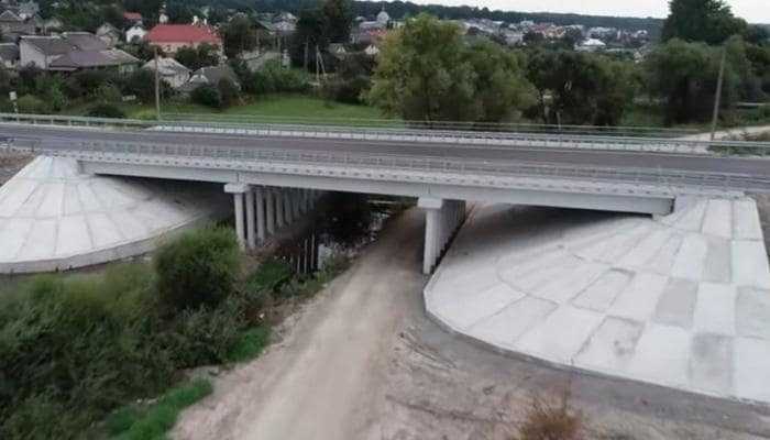 В Тернопольской области отремонтировали мост на трассе М-30