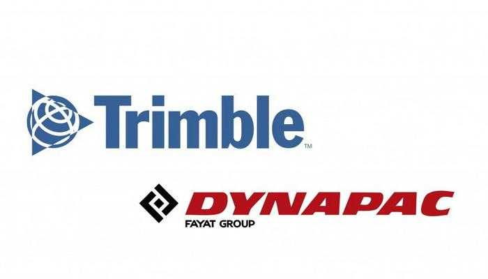 Dynapac и Trimble представили совместные инновационные решения по автоматическому управлению грунтовыми катками