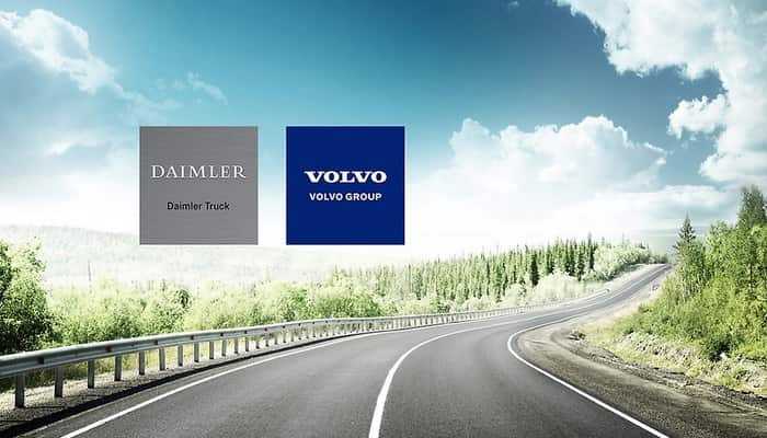 Daimler и Volvo создают совместное предприятие для производства водородных топливных элементов для грузовиков и автобусов