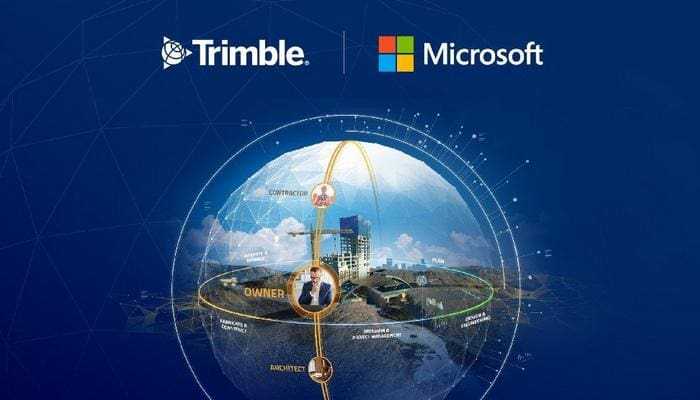 Trimble и Microsoft объединились для продвижения строительных технологий с помощью облачных платформ
