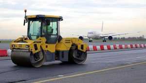 У міжнародному аеропорту Рим-Фьюмічіно, на відновлюваній ділянці руліжної доріжки, тестують нову присадку для асфальтобетонної суміші