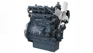 Дизельний двигун з електронною системою управління Kubota D902-K відрізняється від двигуна D902 з механічною системою управління нижчою витратою палива. Різниця сягає 5%.