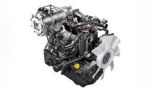 Вертикальний дизельний двигун 4TN86CHT з рідинним охолодженням від компанії Yanmar.