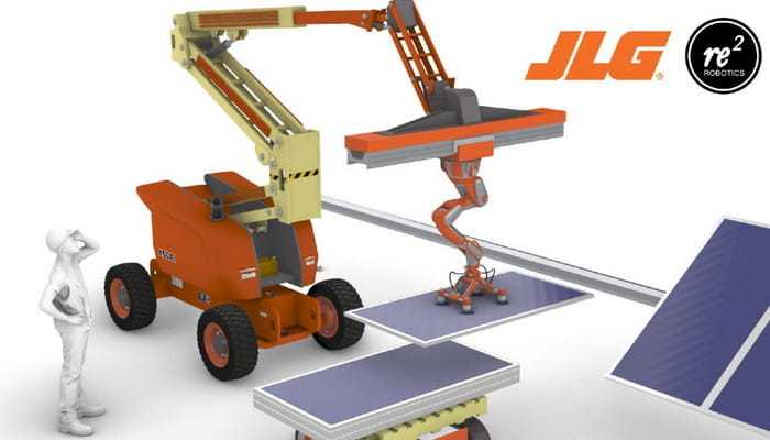 JLG Industries объявила о партнерстве в области развития с RE2 Robotics